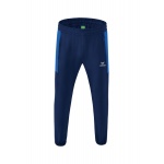 Erima Presentation Pants Team long (100% Polyester, light, modern slim fit) royal blue/navy blue Men
